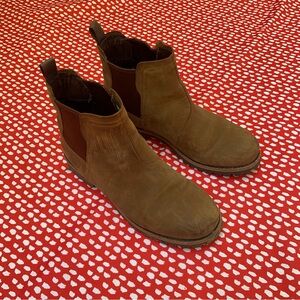 Chaco Brown Leather Chelsea Boots